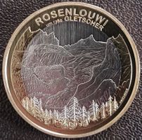 10 Franken Gedenkmünze 2023 Rosenlauwi stgl / bu