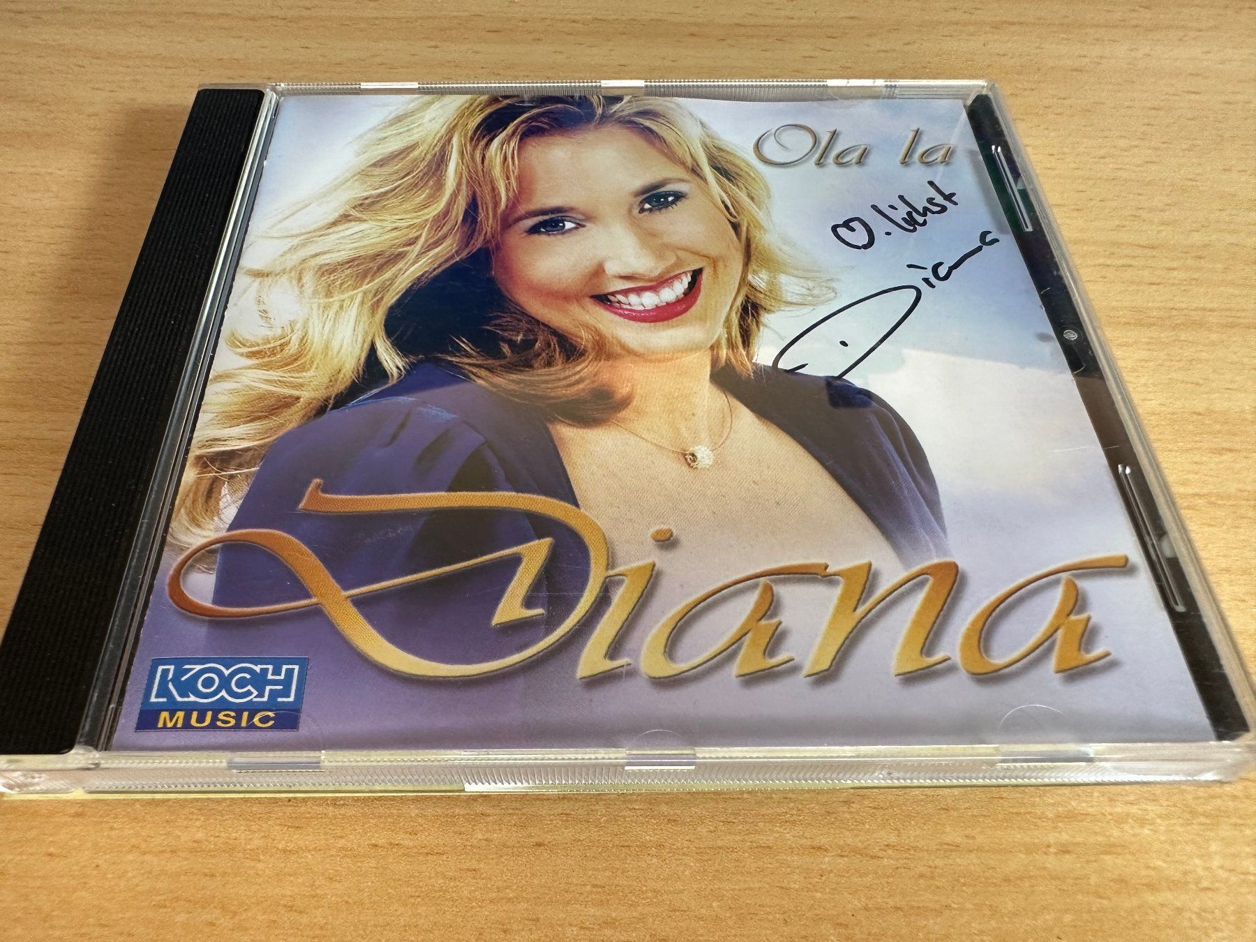 CD: Diana – Ola La - Signiert – Usato da Rikon im Tösstal venduto da Alpenmutz