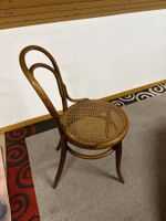 Antiker  Geflecht Stuhl,
