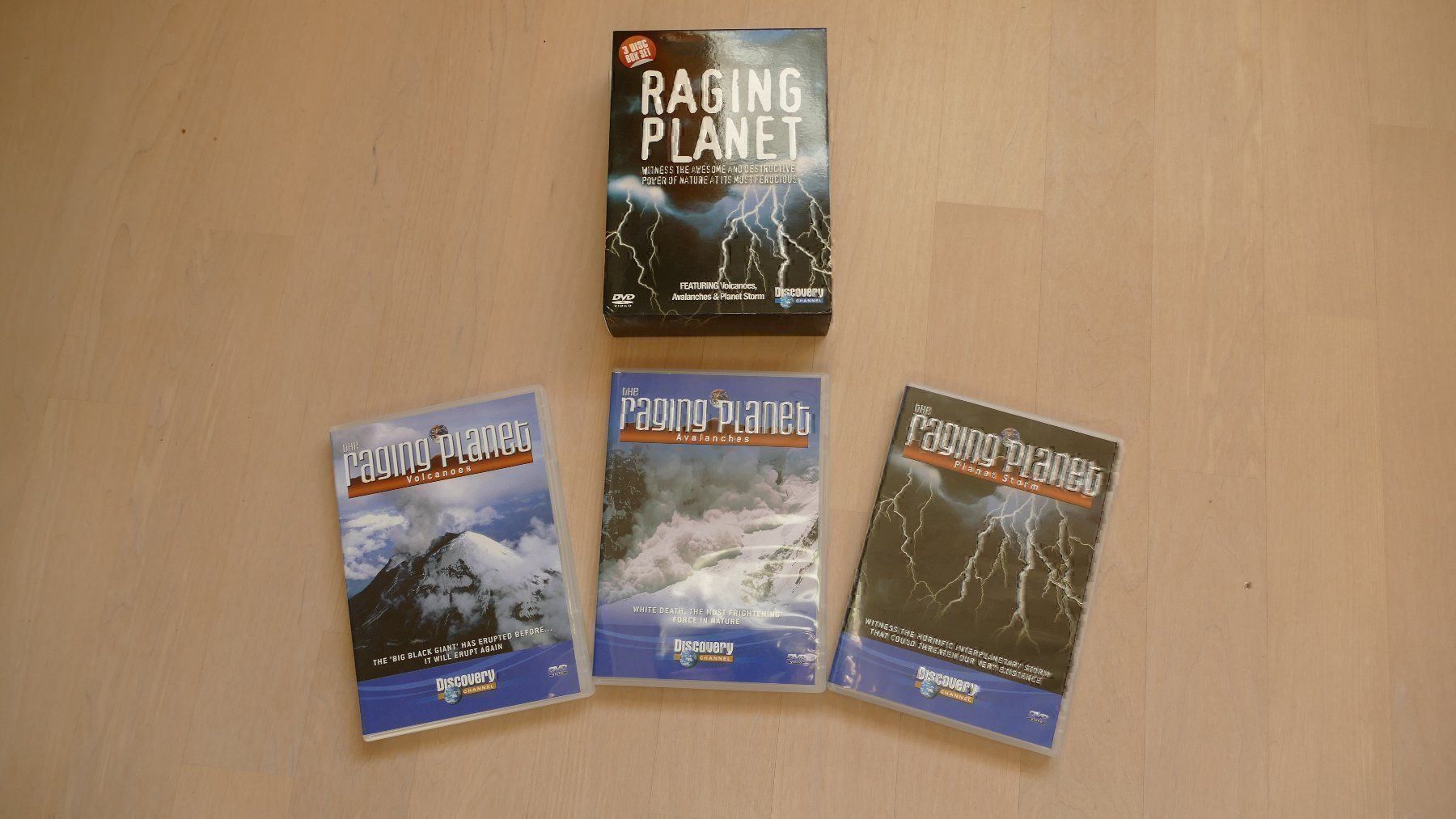 Tutti i DVDs: DVD SET RAGING PLANET - 3 DVDs – Usato da ESCHENBACH SG venduto da MAKULU04 2