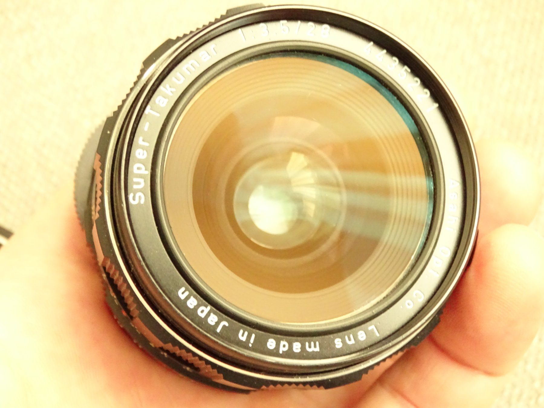 Pentax Obiettivi: Pentax Super - Takumar 1:3.5 / 28 mm Weitwinkel M42 – Usato da Hirzel venduto da Musicman03 2