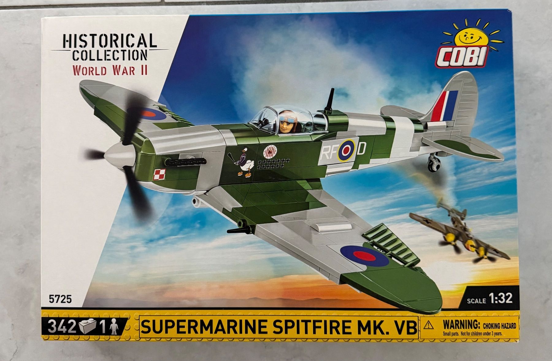 Cobi Kit di costruzioni: Cobi 5725 Spitfire – Nuovo e nell'imballaggio originale da Studen BE venduto da Ironbonehead