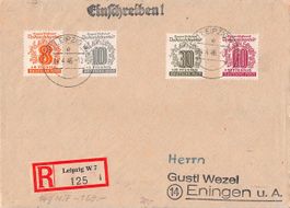 Lokalausgaben nach Kriegsende LEIPZIG 4.4.1946