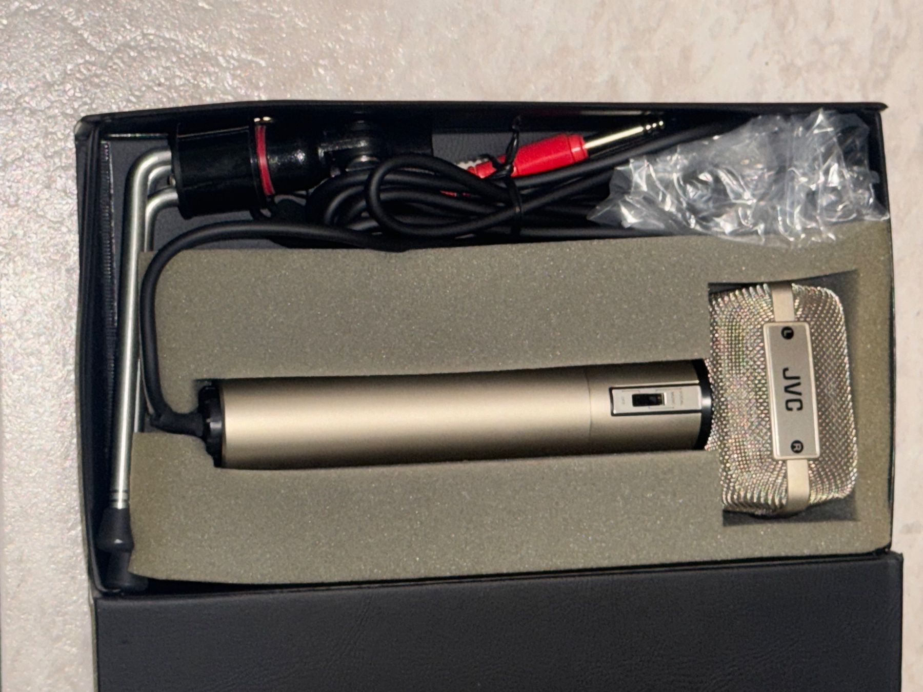 JVC Microfoni: JVC M-201 Stereo Condenser Microphone – Usato da Kaiseraugst venduto da Drasa 2