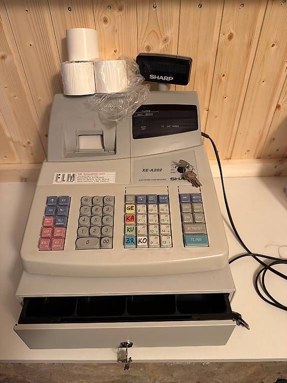 Kassen: Registrierkasse Sharp XE A202 – Gebraucht aus Langenbruck von jow_vpr5