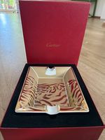 Cartier Vide-poche en porcelaine Tigre doré