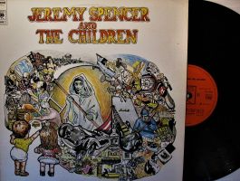 JEREMY SPENCER AND THE CHILDREN "Self Titled" RARE LP IN VG+