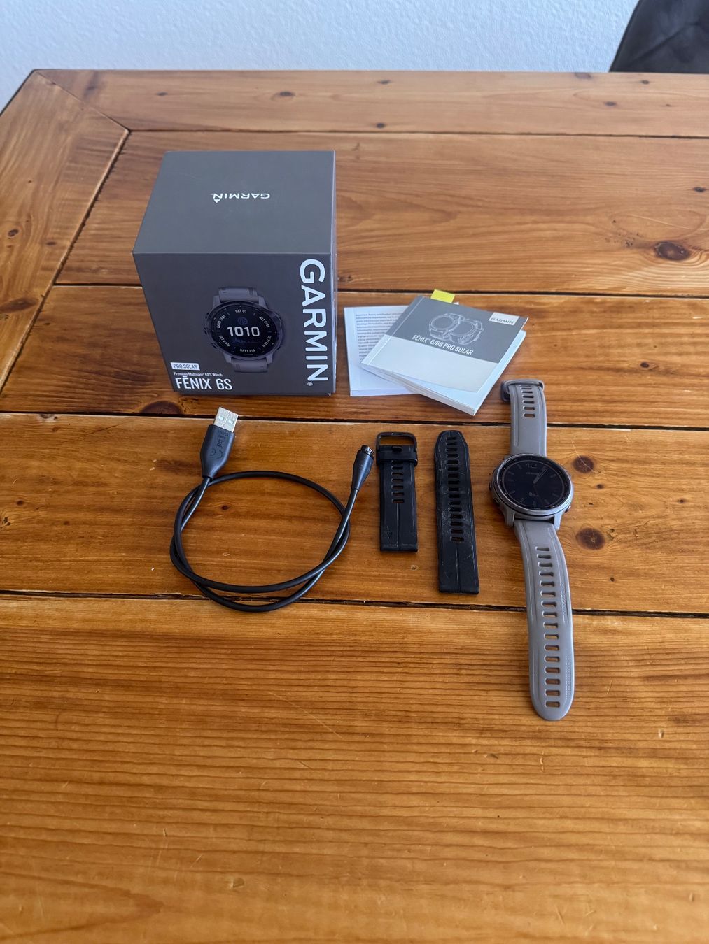 Garmin Smartwatch: Garmin Fenix 6S Pro Solar – D'occasion à Speicher par tan_9bfm
