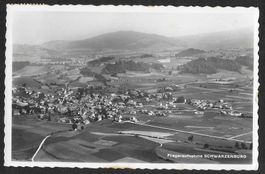 Schwarzenburg Fliegeraufnahme Swissair