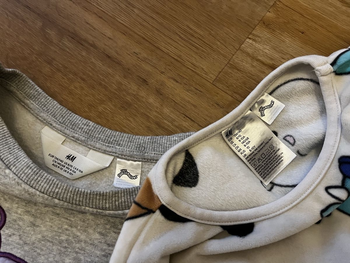Lotti & Set di vestiti: Squishmallows Set H&M Gr. 134/140  – Usato da Kradolf venduto da Fresh83 6