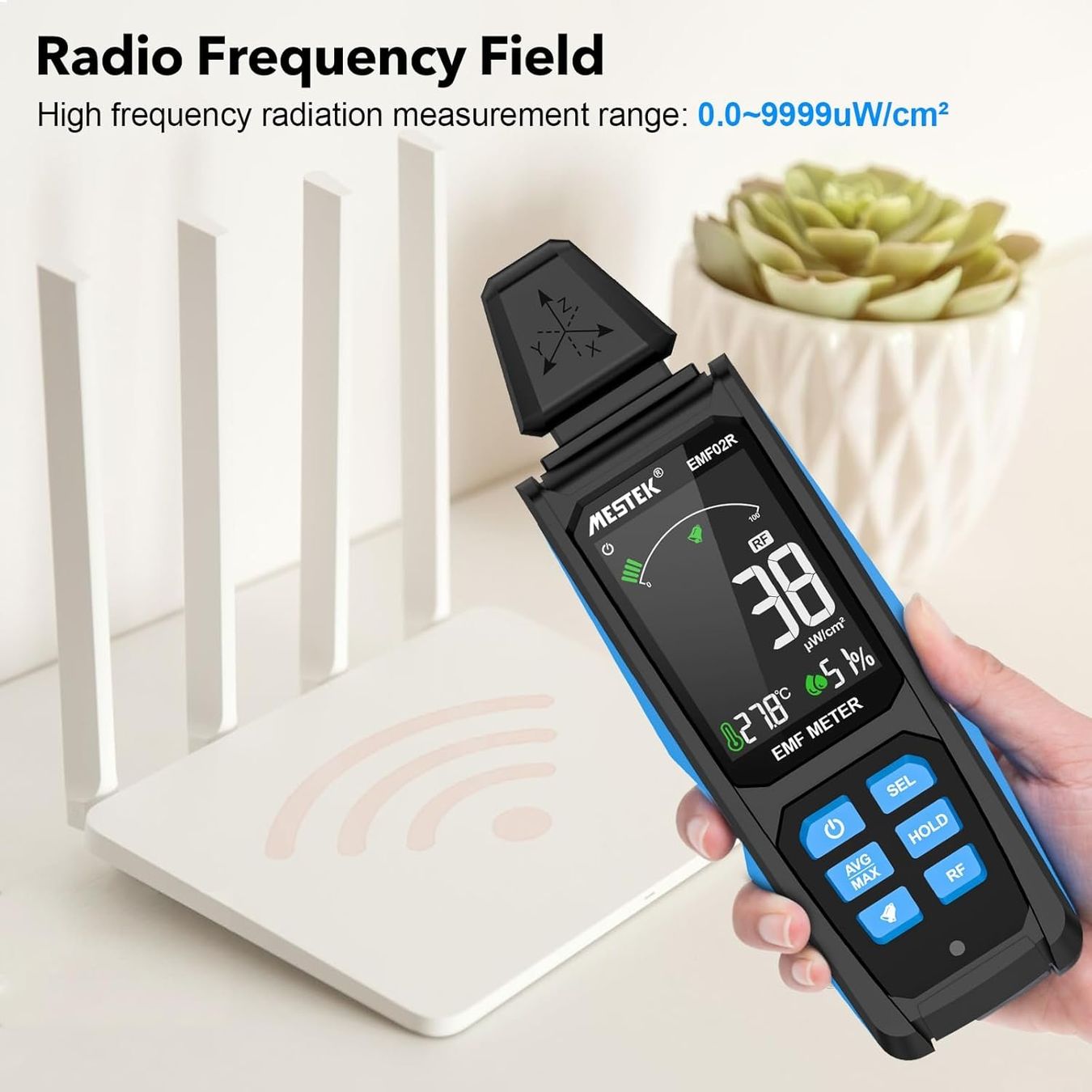 Misurare: Pro EMF Messgerät Strahlungsdetektor 5-in-1 – Nuovo e nell'imballaggio originale da Geneve venduto da Titi2008 5