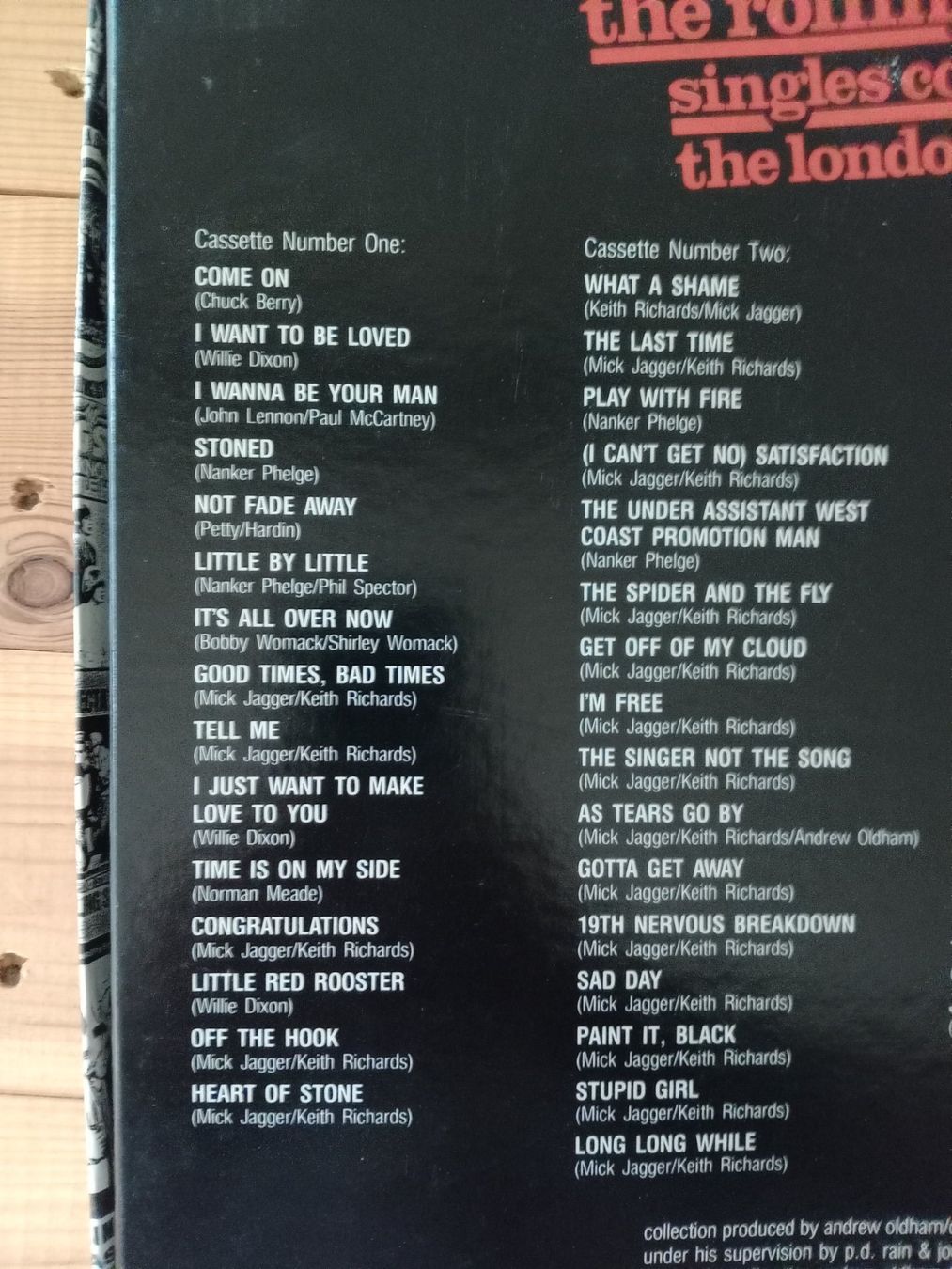 Musicassette: The Rolling Stones - Singles Collection - London Years – Usato da Waldenburg venduto da STICKER_KING 8