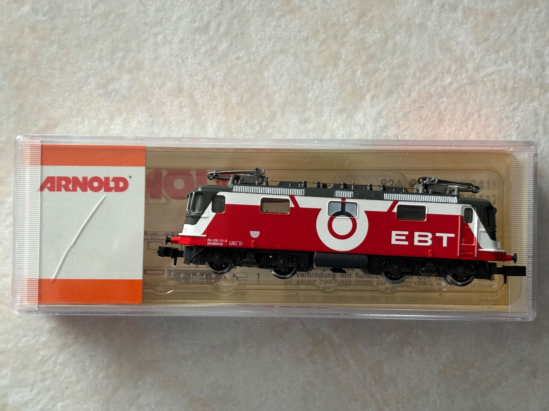 Arnold Modellini di ferrovie: Arnold 2401 Elok Re 4/4 EBT – Nuovo (secondo la descrizione) da Hauterive NE venduto da eriamch 2