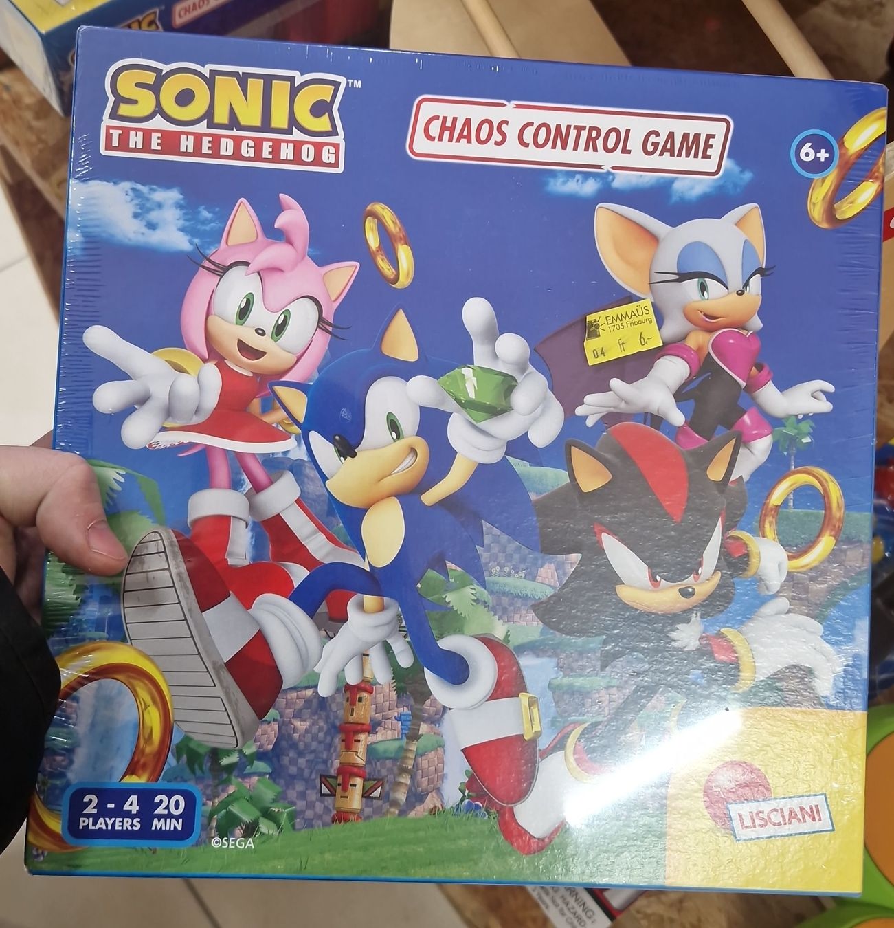 Giochi: Jeu de société Sonic The Hedgehog - Chaos Control Game – Nuovo e nell'imballaggio originale da Villars-sur-Glâne venduto da MrLobTec