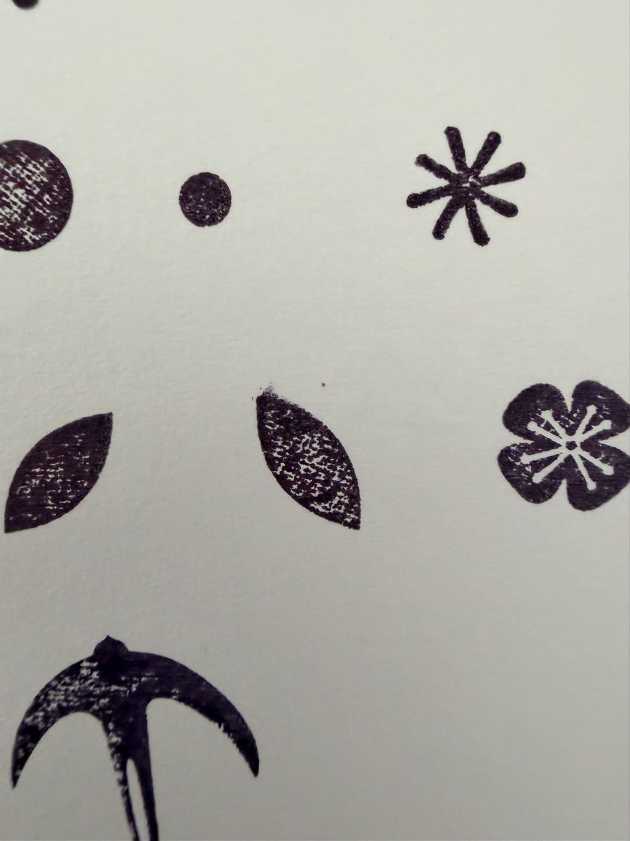 Timbri: Rubber stamp: leaf  – Usato da Thun venduto da dar_fz6y