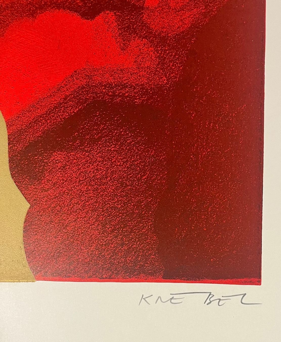Grafica & Litografie: SVEN KNEBEL SERIGRAPHIE SIGNIERT NUMMERIERT – Usato da Gersau venduto da kunst-online 4
