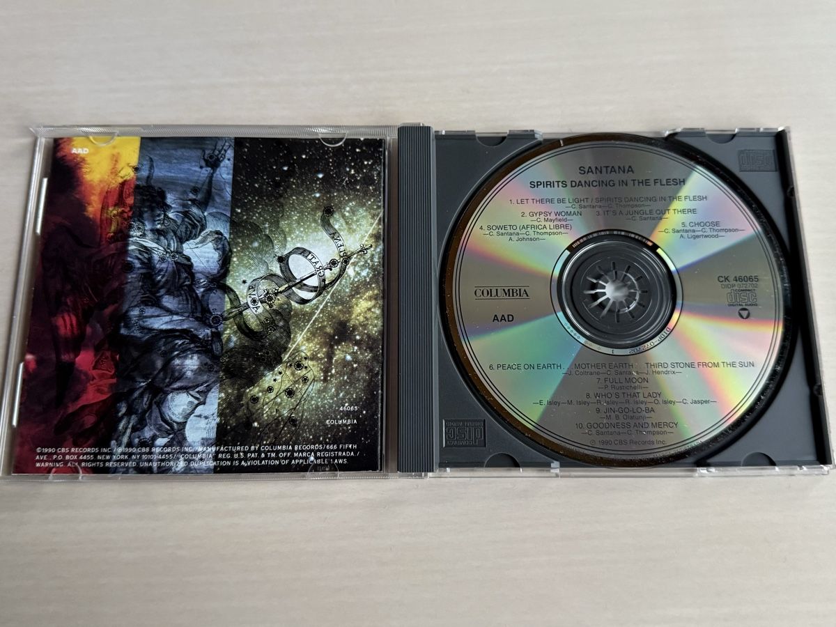 CDs: Santana - Spirits Dancing in the Flesh – Gebraucht aus Oberried Brienz von Chyara 2