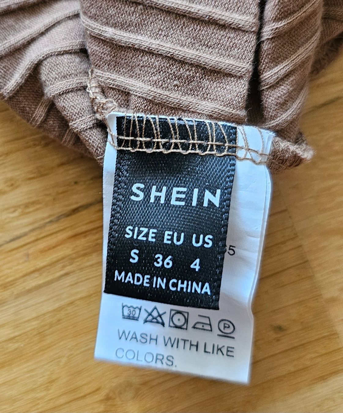 Shein Vestiti: Robe marron - Shein - Taille S – Usato da Court venduto da Jovi2 7