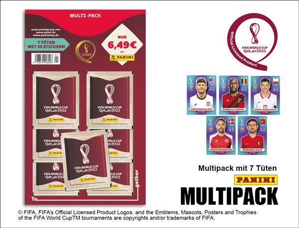 FIFA WM 2022 Sticker - Multipack | Kaufen auf Ricardo