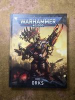 Warhammer 40K 10th Edition Ork Codex, CODE USED (English)