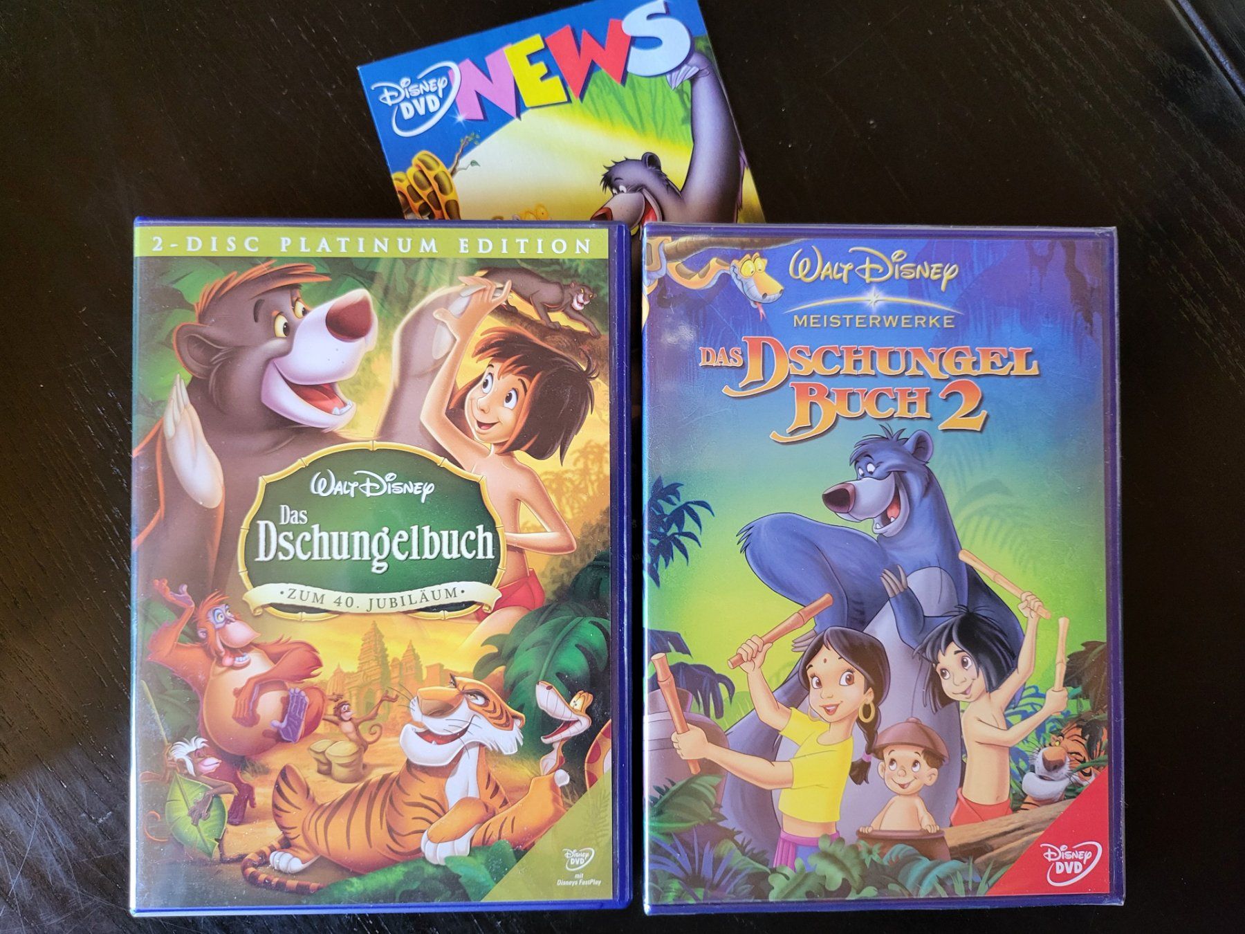Tutti i DVDs: 3-Disc-DVD Set WaltDisney Das Dschungelbuch – Nuovo (secondo la descrizione) da Lichtensteig venduto da ThreeHeroes 2