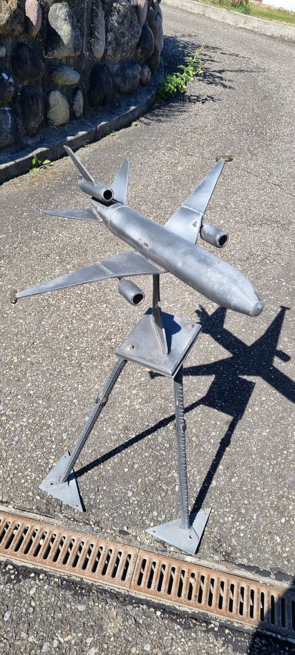 Sculptures & Statues: Eisenskulptur Flugzeug – D'occasion à Boningen par linseee 1
