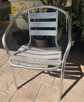 Alu-Gartenstuhl für Terrasse/Balkon