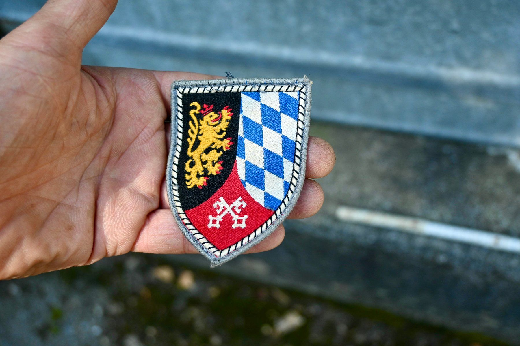 Uniformi: BUNDESWEHR Patch -  4. Panzergrenadierdivision – Usato da Pfaffhausen venduto da mono_rec 4