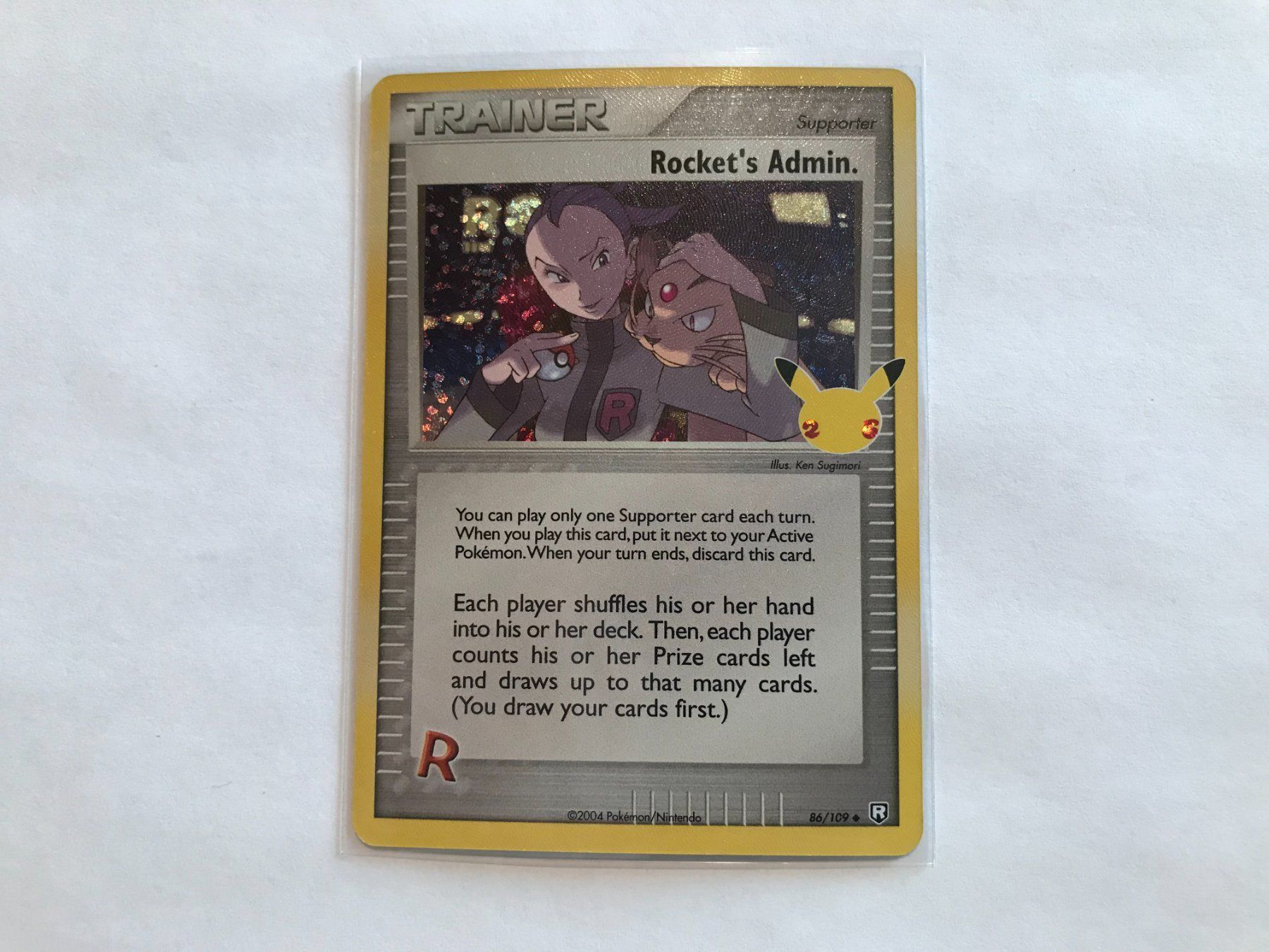 Pokémon Sammelbilder & Trading cards: Rocket's Admin Celebrations EN – Gebraucht aus Hagendorn von Pokecollectorch