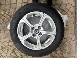 4x roues/pneus hiver Renault Zoé sur jante