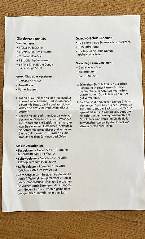 Küchengeräte: Mini-Donut Maker / Bagel Maker – Gebraucht aus Wabern von VanessaN90 3