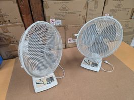 2x gebrauchte Old School Tischventilatoren ab 1.-