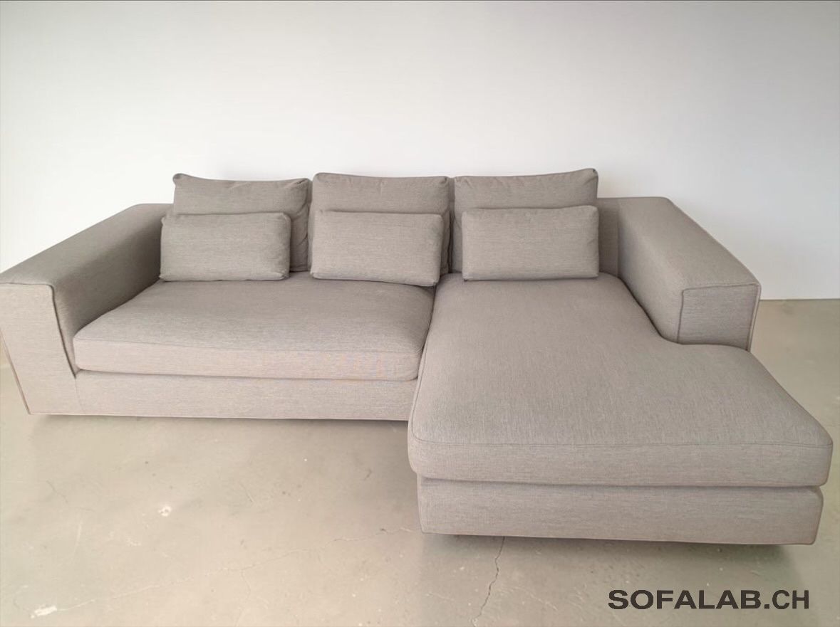 Pfister Sofas: Pfister Ecksofa Beige Gratis Lieferung – D'occasion à Fehraltorf par Sofalab.swiss