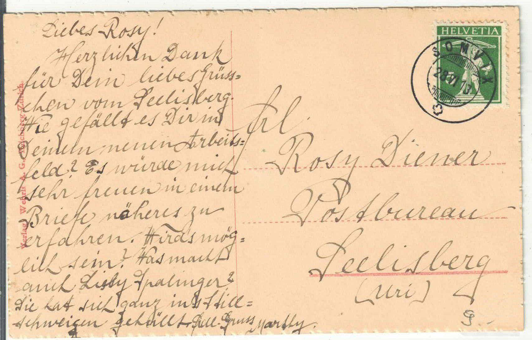 Cartes postales: Somvix - Dorfansicht – D'occasion à Ettingen par Kartenplanet 1
