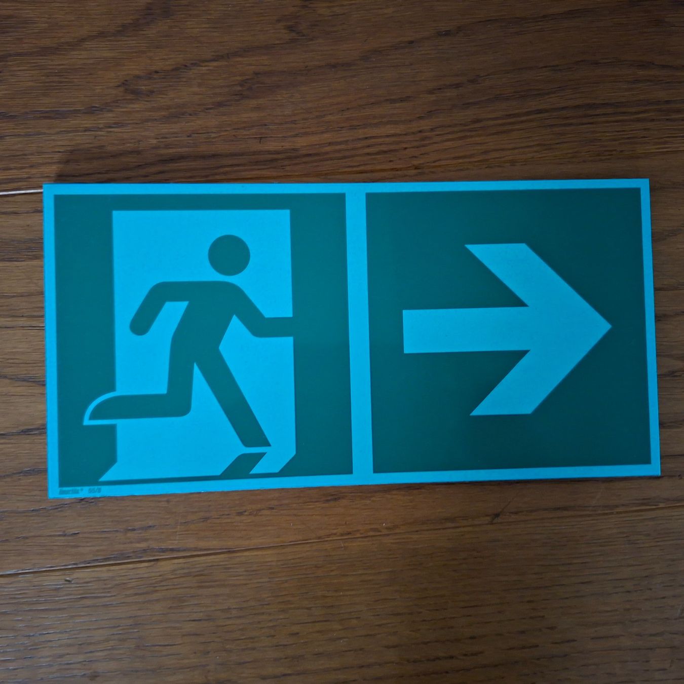 Ecriteaux: Fluchtwegschild – Neuf (Voir description) à Isenthal par Priska1985