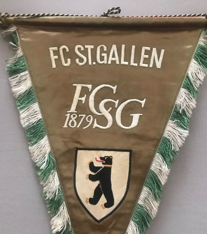 FC Saint Gallen Saint Gall FCSG fanion vintage football