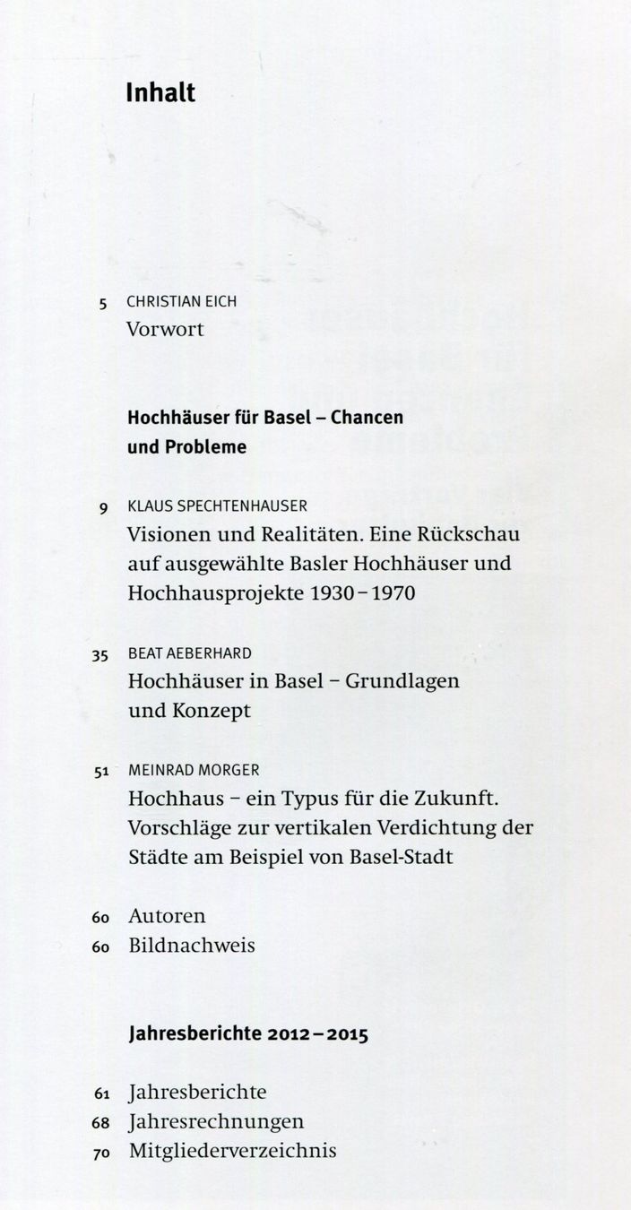 Libri: Basel, Hochhäuser, Architektur – Usato da Aarau venduto da Elmaar41 2