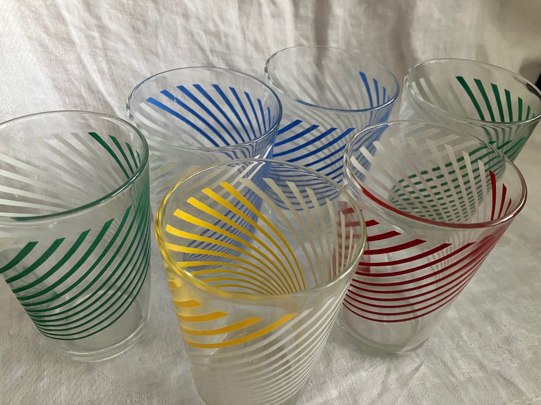 Gläser: 6 schöne Vintage-Gläser – Gebraucht aus Zürich von aannnnaa48 1