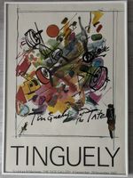 Jean Tinguely Kunstplakat Tate Gallery (GB) 1982