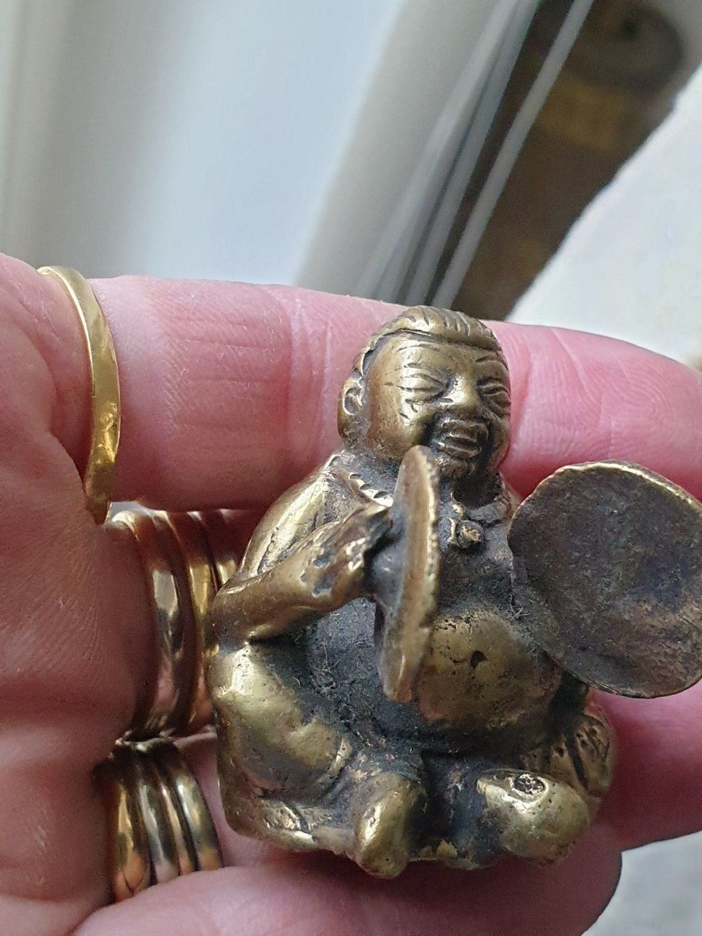 Figuren: Antike China Messingfigur Chinamann – Gebraucht aus Bottmingen von sandy_2 5