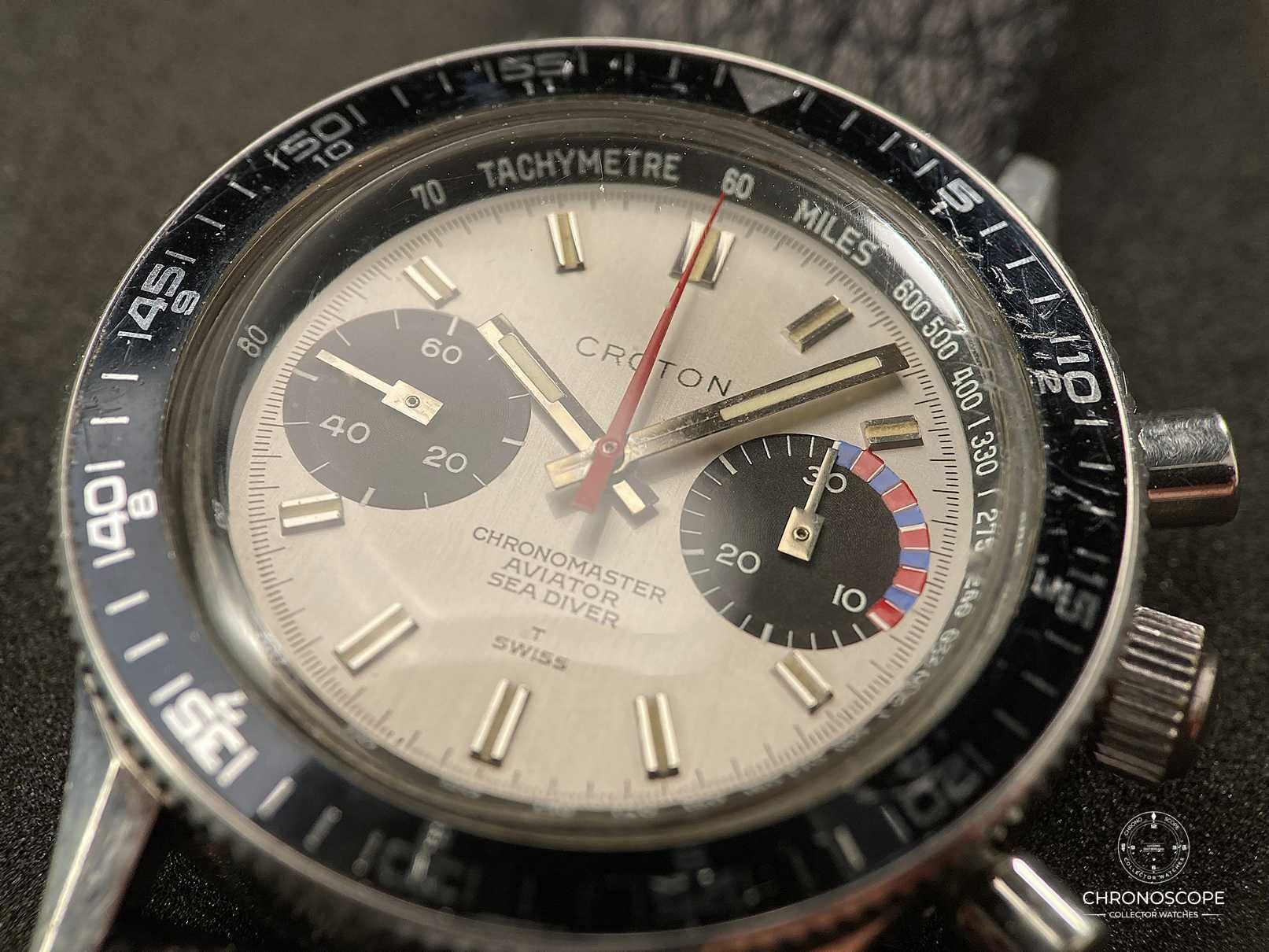 Uhren: Croton CASD Chronomaster Panda “Regatta”, ref. 105-525 – Gebraucht aus Luzern von ChronoScope6004 8