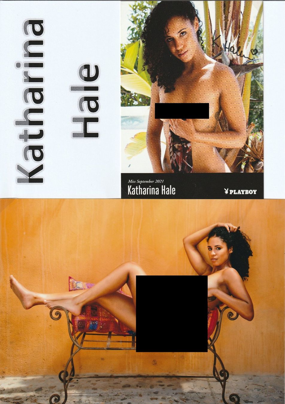 Autografi: Katharina Hale / Originalautogramm – Usato da Schwyz venduto da racingautographs