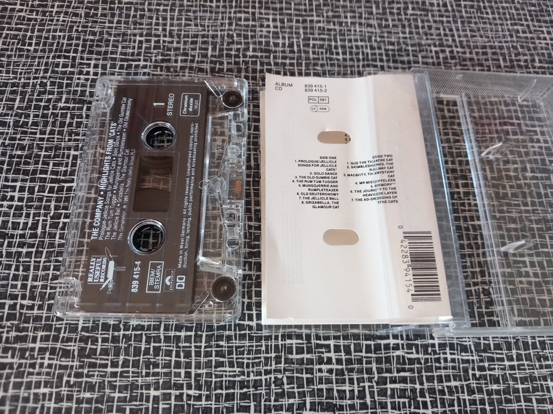 Musicassette: Cats Musical - Die Highlights Kassette – Usato da Nänikon venduto da Haexli_70 1