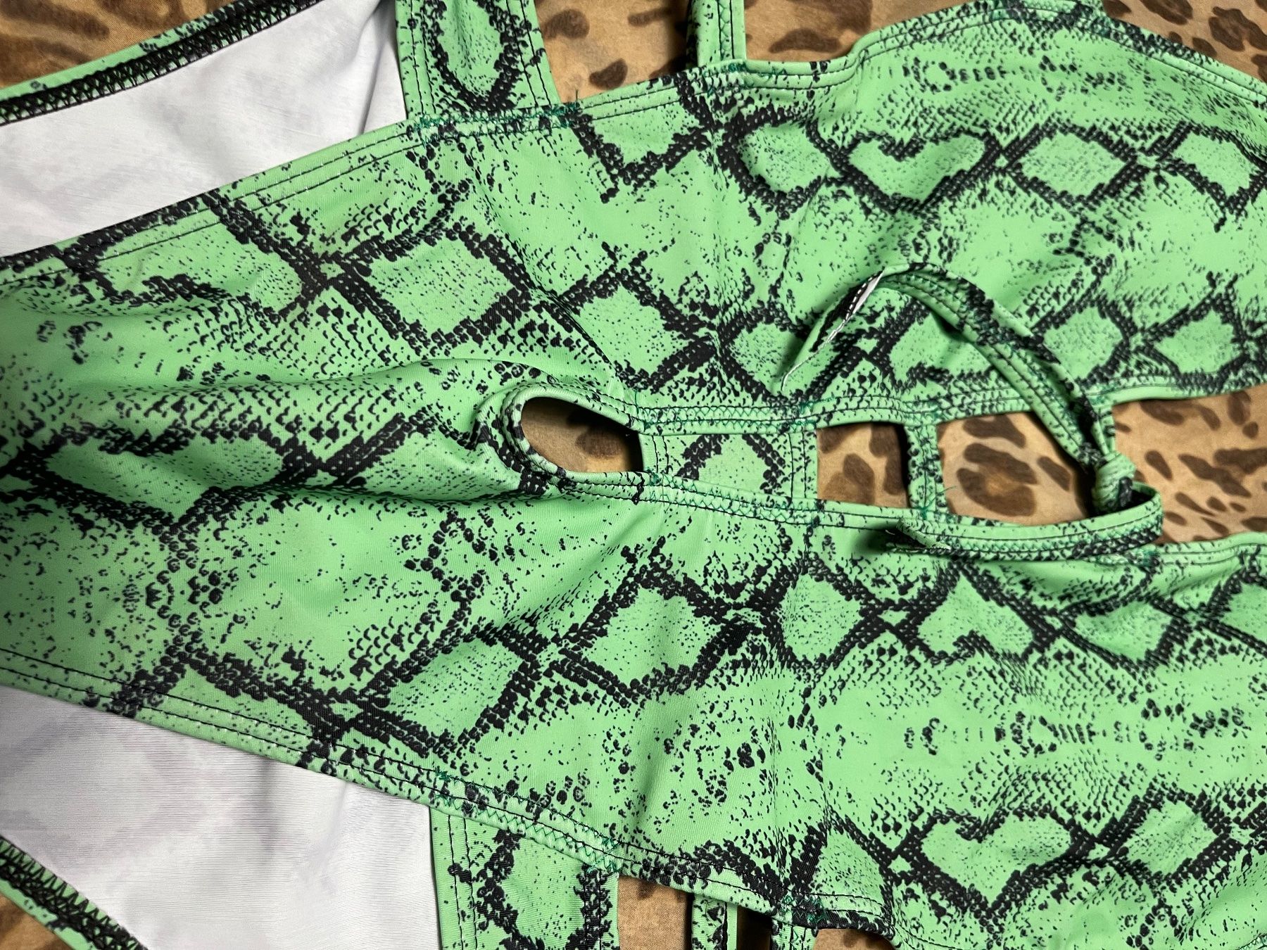 Costumi da bagno & Bikini: Tuta costume da bagno con strisce e di print pitone – Nuovo (secondo la descrizione) da Gordevio venduto da LanaZimm 4
