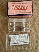 Original Rose Glasspritze mit 2 Nadeln Vintage