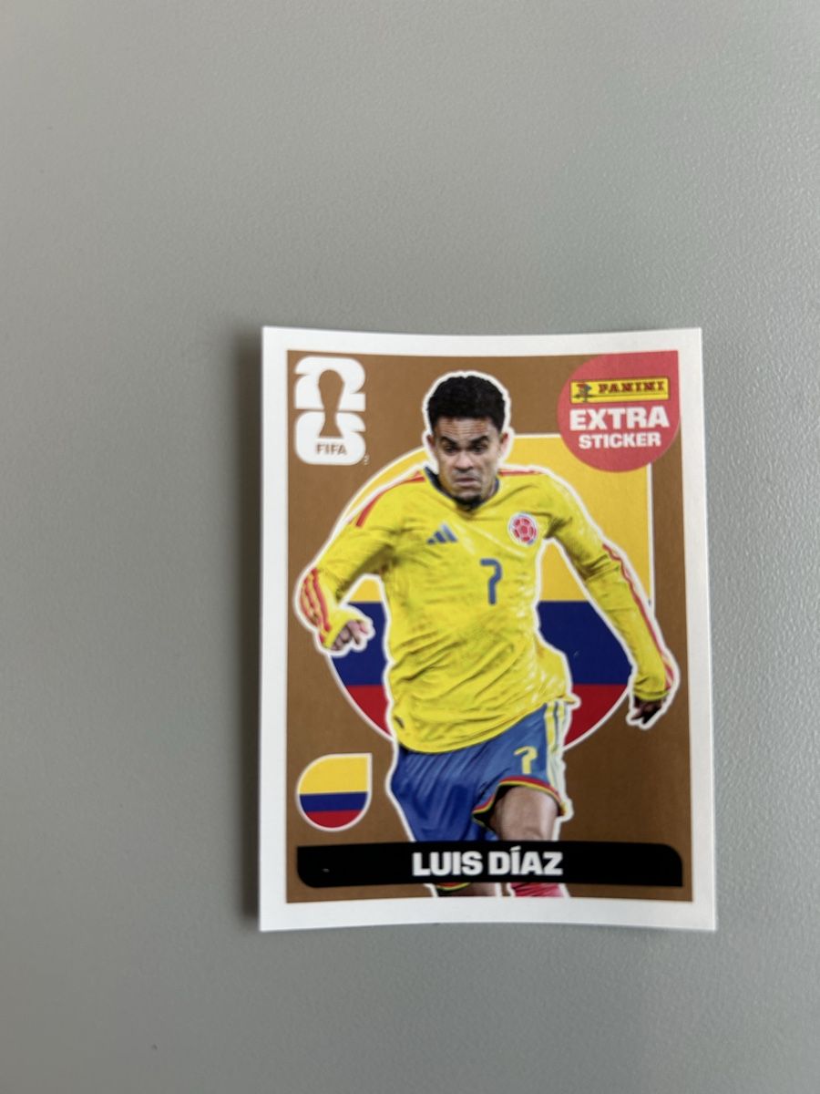 Panini Carte collezionabili: Luiz Diaz Extra Sticker Bronze Wm 2026 – Nuovo (secondo la descrizione) da Luzern venduto da wlea02 1