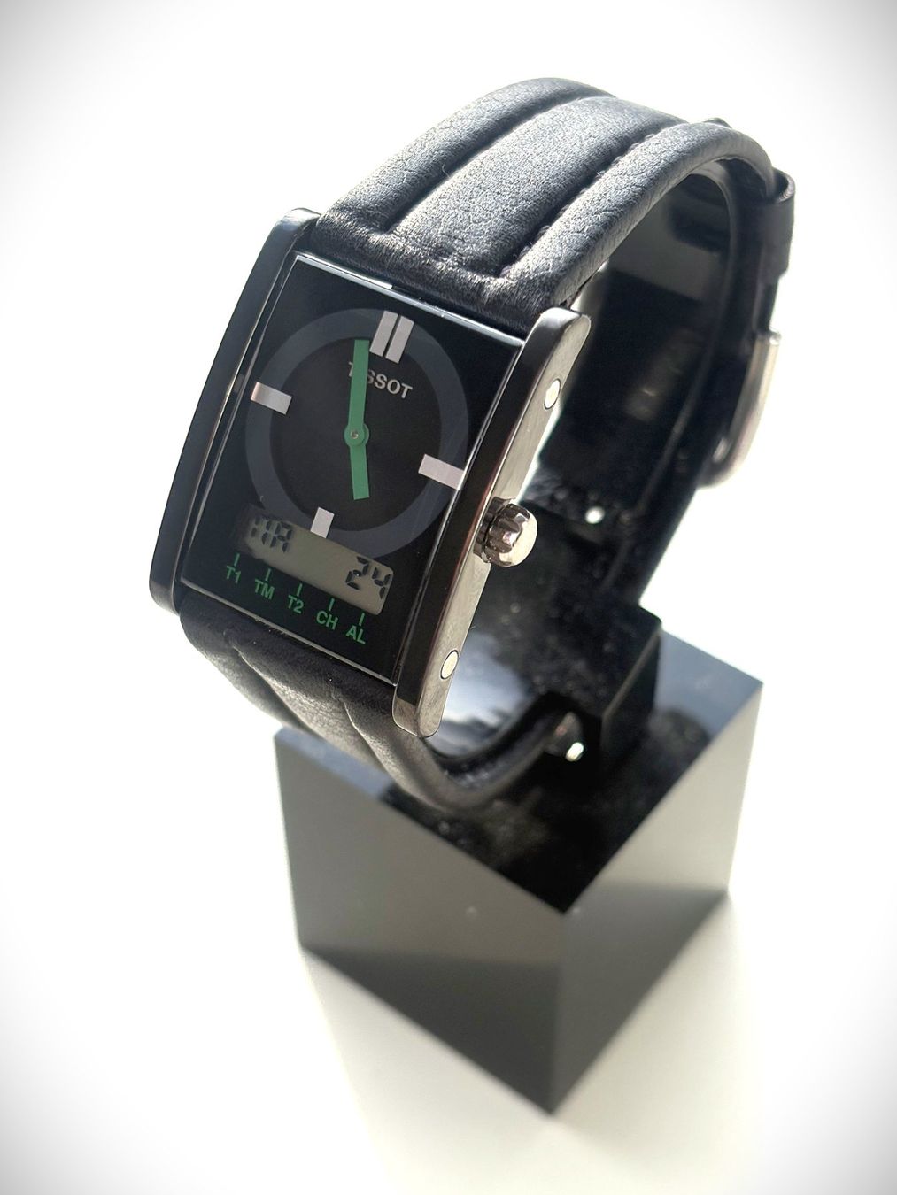 Tissot Orologi: Tissot Two-Timer D377 - Neu - Full Set - New Old Stock – Nuovo e nell'imballaggio originale da Corminboeuf venduto da Path007