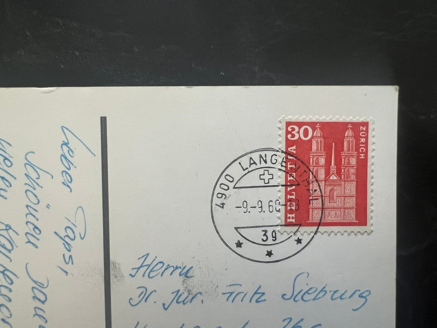 Cartes postales: AK  1960 Langenthal   (G3374) – D'occasion à Hinwil par Sidi4 1