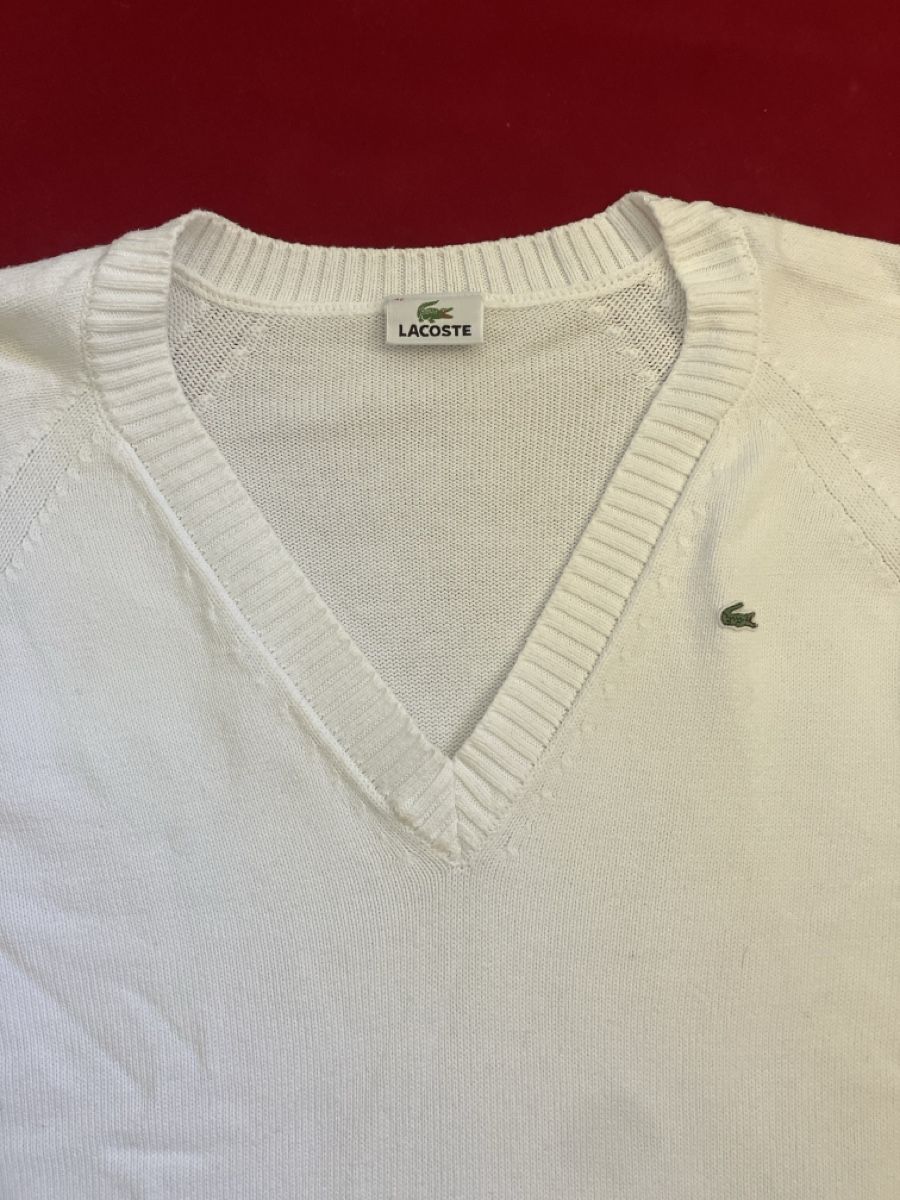 Lacoste Maglioni & Felpe: Lacoste Pullover weiss Grösse 42 Neu – Usato da Muralto venduto da jac_hkz5 1