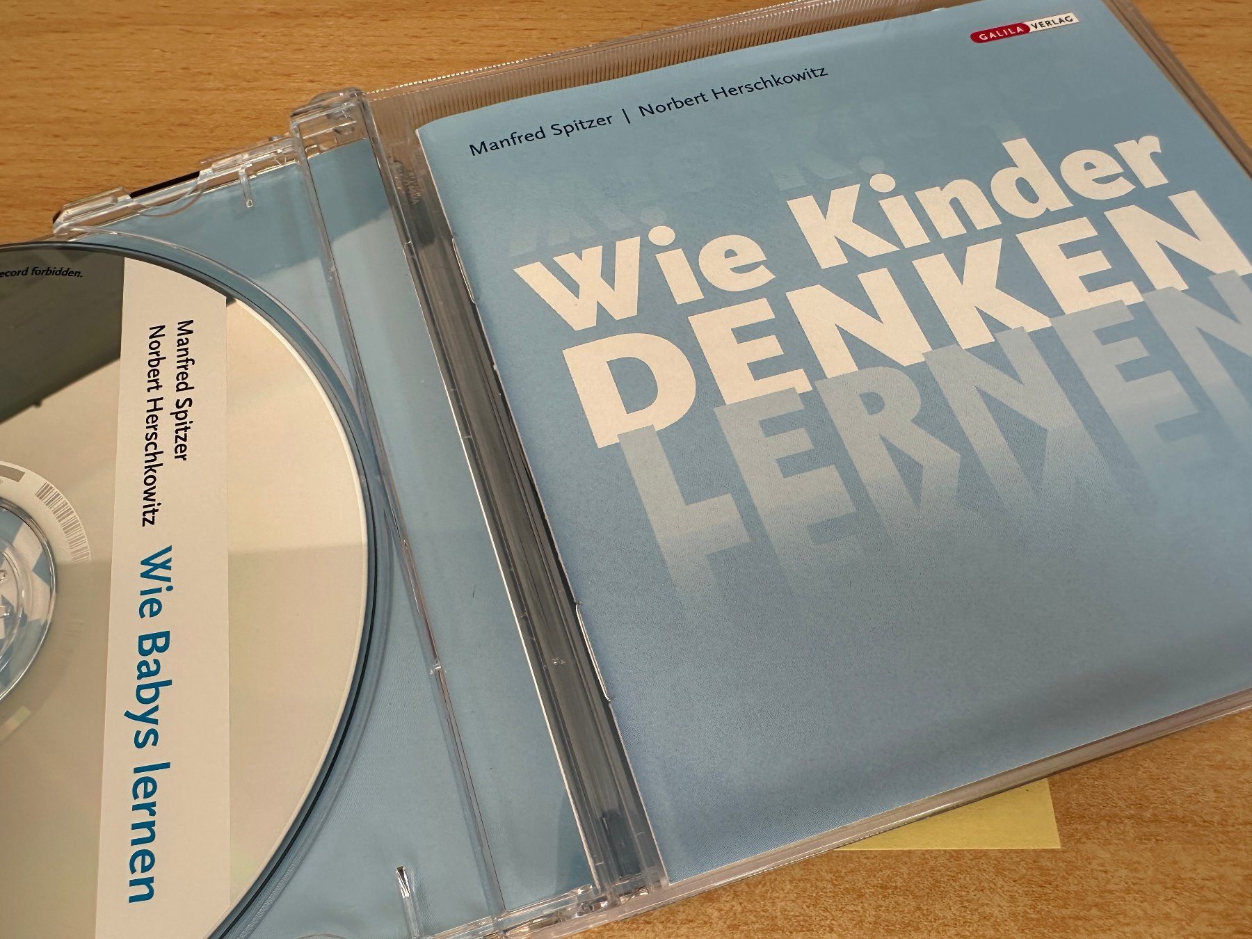 Audiolibri: Manfred Spitzer Herschkowitz - Wie Kinder denken lernen 4 CD – Usato da Rikon im Tösstal venduto da Alpenmutz 2
